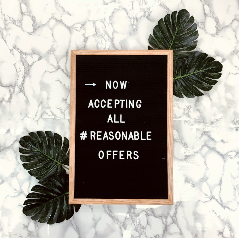 《 Offers Welcome 》
